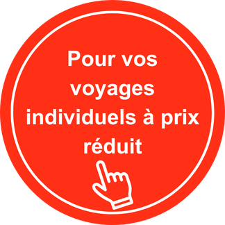 Voyages individuels avec des prix réduits, peu chers